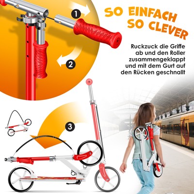 Kesser Scooter Kinderroller - Shark Blue online kaufen | eBay