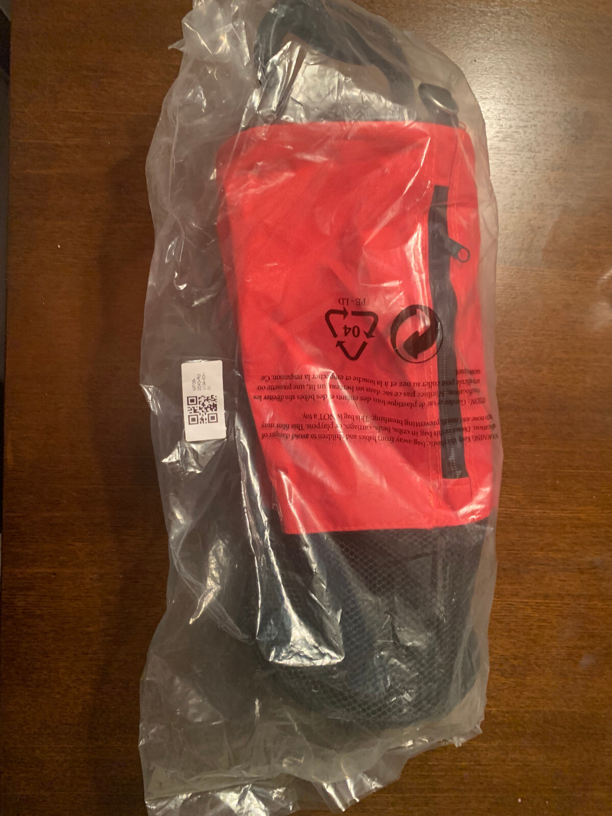 Golf Ball Retriever Golf Shag Bag with Pocket & Tee Holder Shags Red New