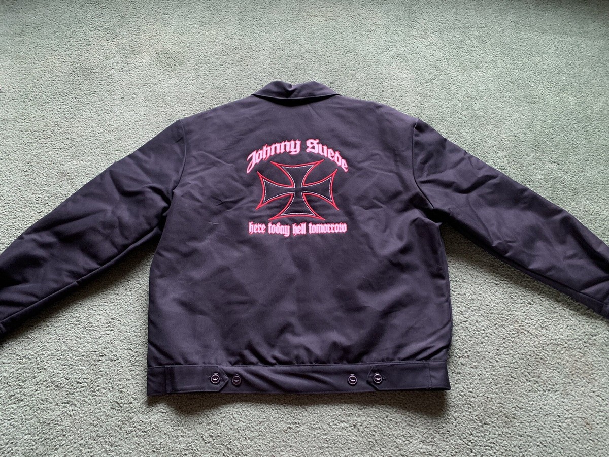 Vintage Johnny Suede Here Today Hell Tomorrow Iron Cross