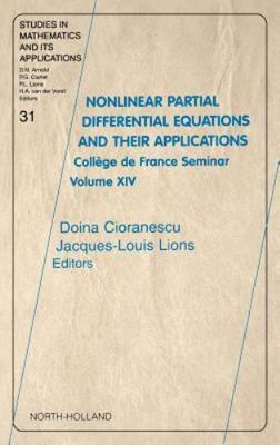 Nonlinear Partial Differential Equations and Their Applications : College De ...