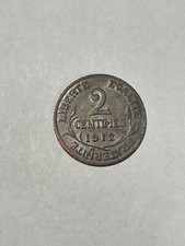 Monnaie France 2 Centimes 1912 Daniel-Dupuis (158-7/P13/N2)