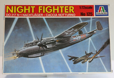 Italeri Night Fighter Do217 N-1 Nachtjäger Flugzeug - 1:72
