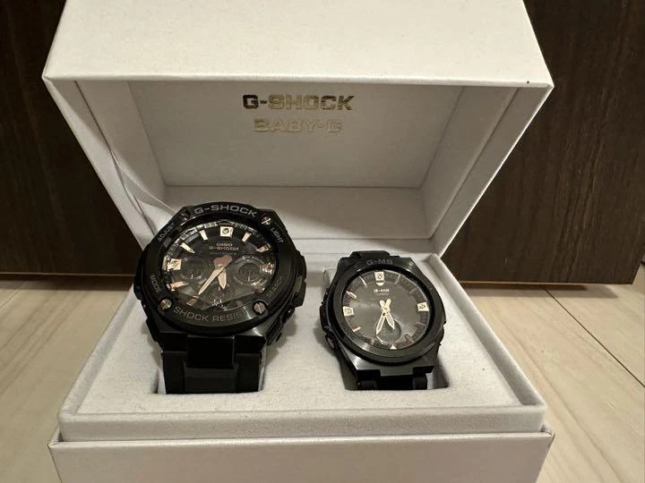 CASIO G-SHOCK GST-W310BDD-1AJF Black pear Mens Watch Used 3m06048