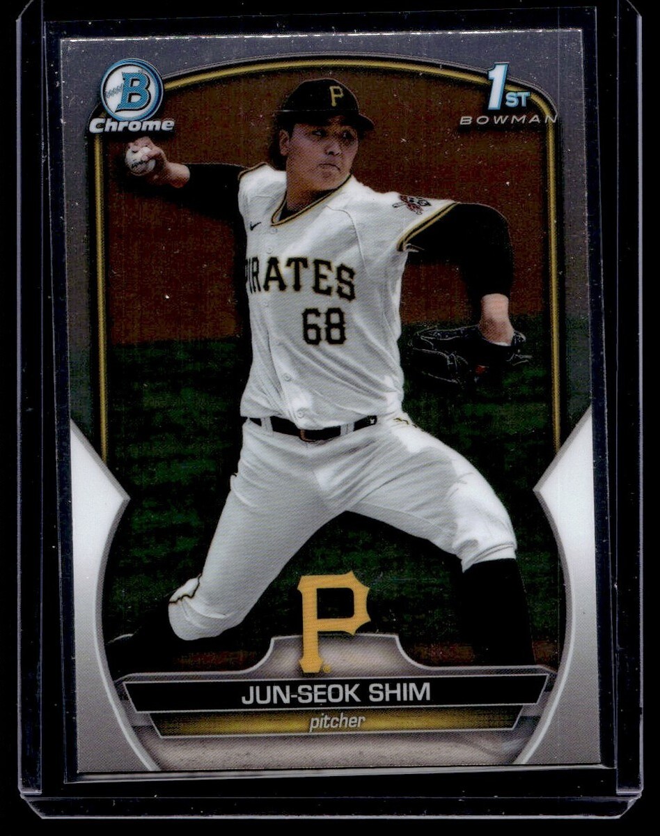 2023 Bowman Chrome Jun-Seok Shim G15 Pittsburgh Pirates #BCP-153