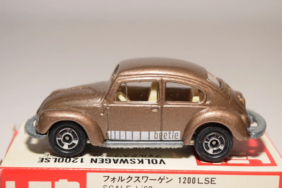 A85 1:60 TOMICA TOMY 100 VW VOLKSWAGEN BEETLE BEETLE BEETLE 1200 LSE 1200LSE ... - Image 3 of 4
