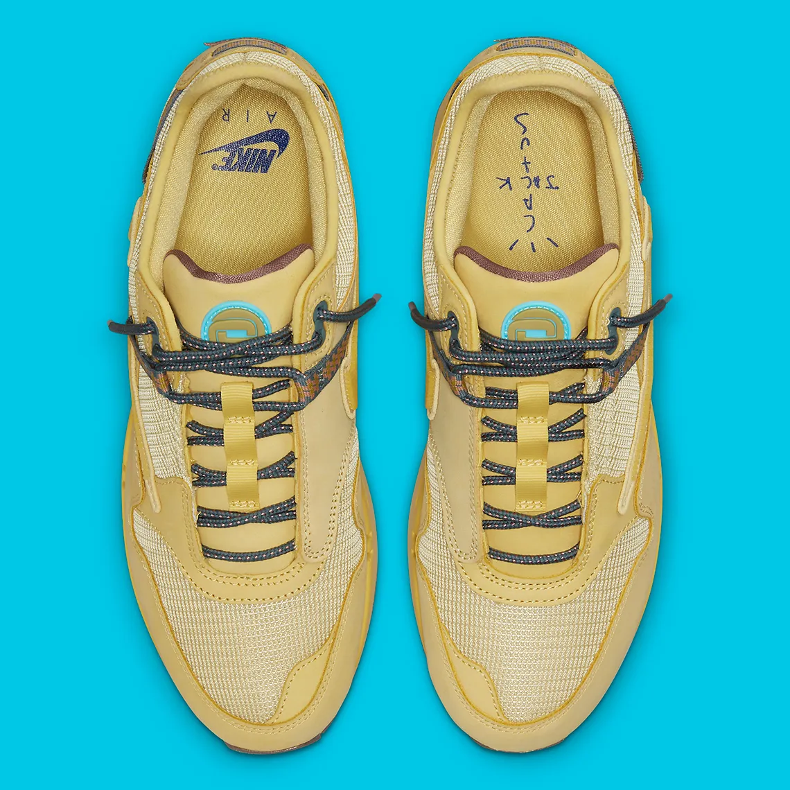 Travis Scott Nike Air Max 1 Saturn Gold Size 10 DO9392-700 Travis Scott Nike Air Max 1 Saturn Gold Size 10 DO9392-700
