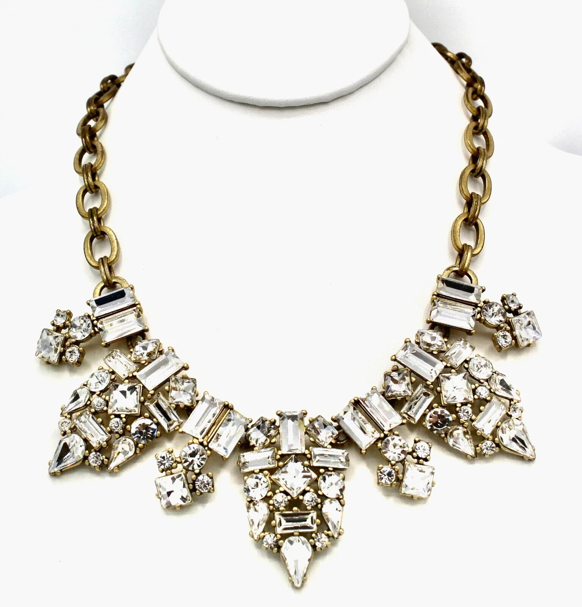 J crew crystal statement cheap necklace