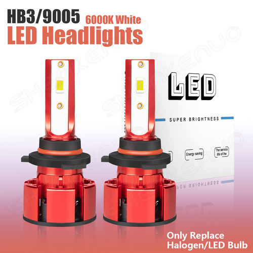 9005 Hb3 Led Headlight Bulbs Kit High-beam 35w 4000lm 6000k White High Power HA | Fruugo UK - Foto 4