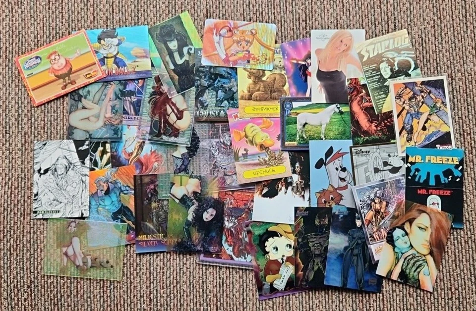 Comic Book Chase Promotional Cards YOU CHOOSE Marvel Masterpieces Olivia Royo - Image 2 of 3