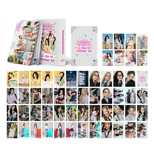55pcs/box Kpop Ateez Twice Paper Lomo Photo Cards Stray Kids (G)I-DLE Photocard - Bild 22 von 77
