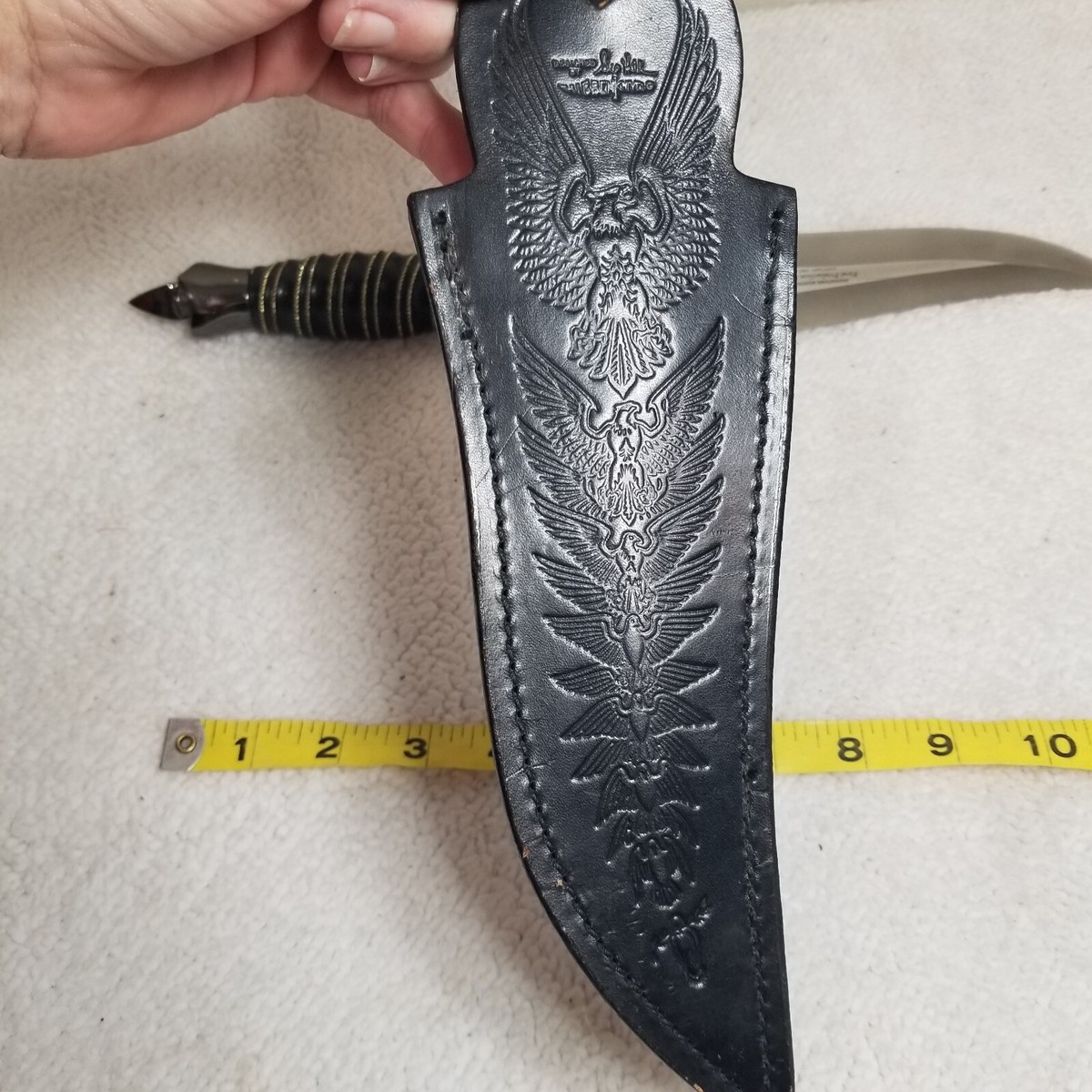 GIL HIBBEN WARBIRD FANTASY BOWIE WITH SHEATH Bob Box 2 | eBay