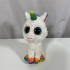 Ty Beanie Babies Boo Pixy Unicorn Soft Plush Teddy 6 Inches