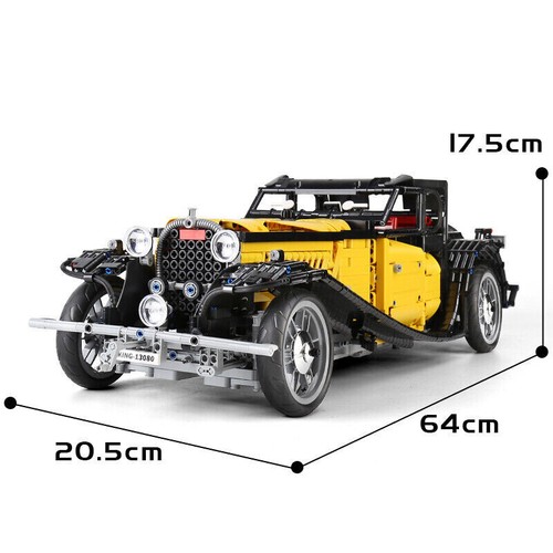 MOULDKING 13080S /D | "Bugatti" 50T Classic Car Oldtimer (RC) Technic NEU & OVP - Bild 4 von 4