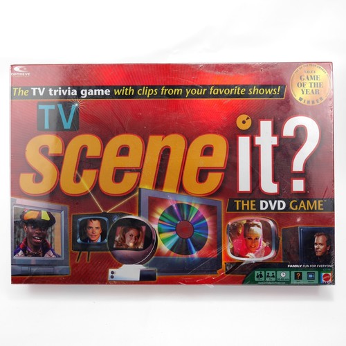 Mattel 2005 TV Scene It? DVD Board Game of the Year New Sealed complete
