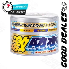 SOFT99 - Water Block Super Splash Light hard car wax, 300g JAPAN !