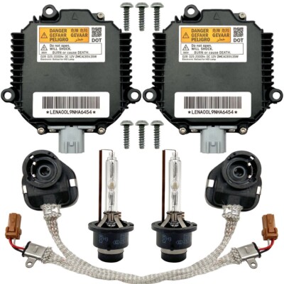 2x New For Infiniti JX 35 QX 56 60 80 Xenon Ballast & D2S Bulb Kit Control Unit