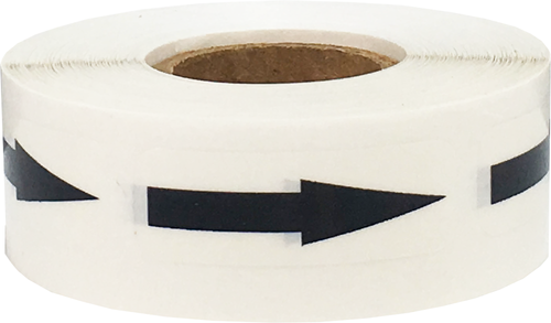 Transparent Removable Arrow Labels| 1/2 x 1 1/2 Inch | 500 Pack | Pick One Color - Picture 10 of 19