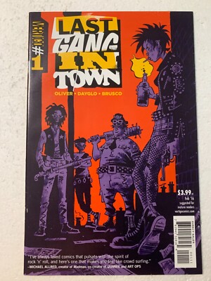 LAST GANG IN TOWN  #1 NM  DC / VERTIGO 2016