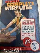 NEWNES COMPLETE WIRELESS MAGAZINE PART 3 RARE VINTAGE