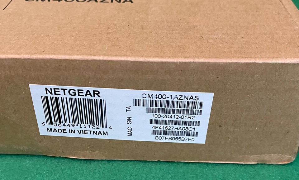 Netgear High Speed DOCSIS 3.0 Cable Modem Model CM400AZNA. - Image 2 of 2