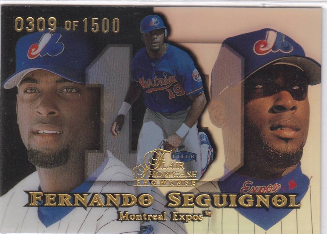 1999 Flair Vetrina Fila 1 Posto 30 Fernando Seguignol Expos 1500 Spedizione Gratuita!