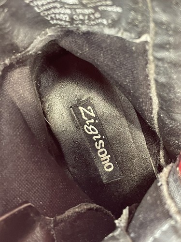 Zigisoho Black Heel Combat Style Boots Size 7.5 - 第 11/15 張圖片