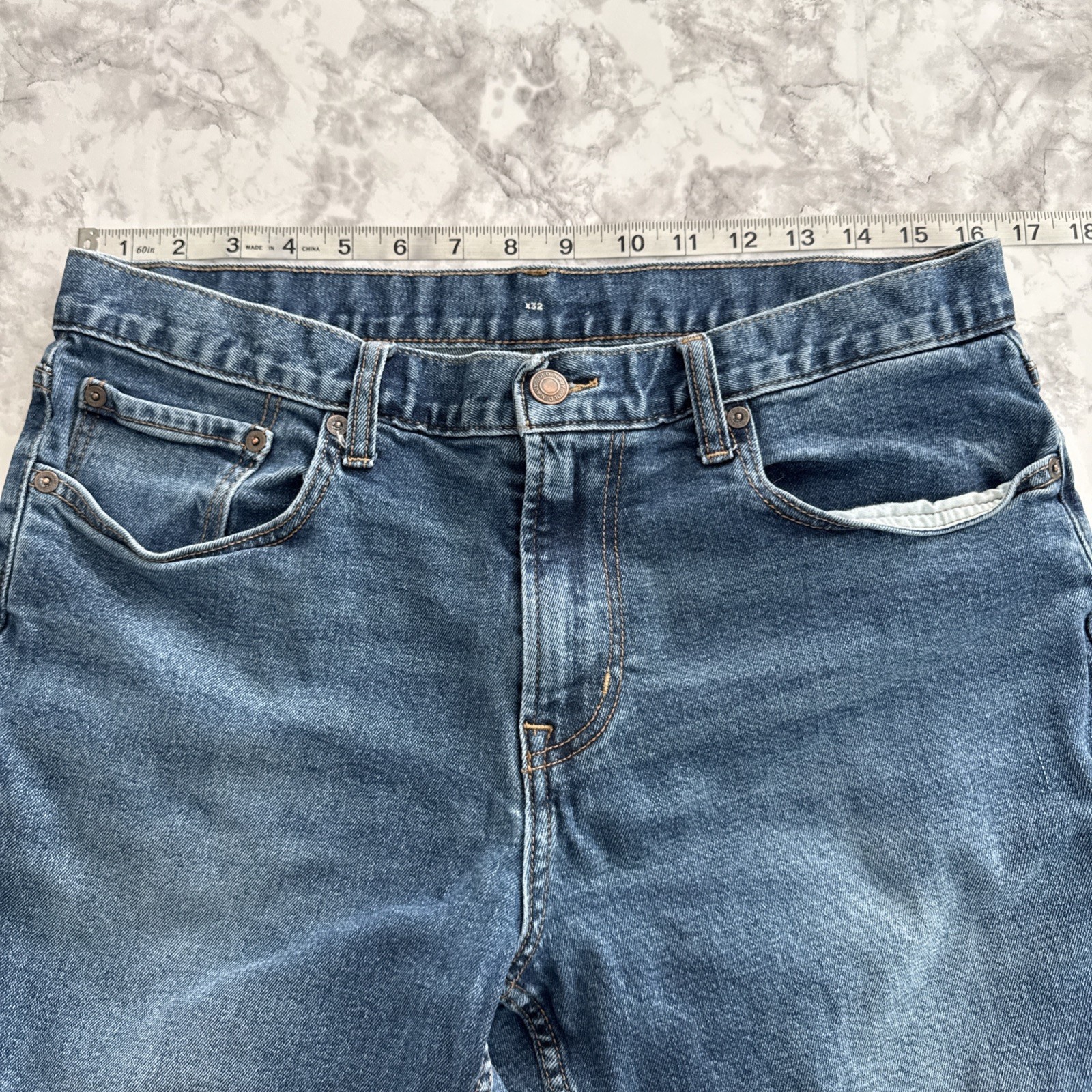 Old Navy Basic Straight Built-In Flex Men’s Jeans… - image 9