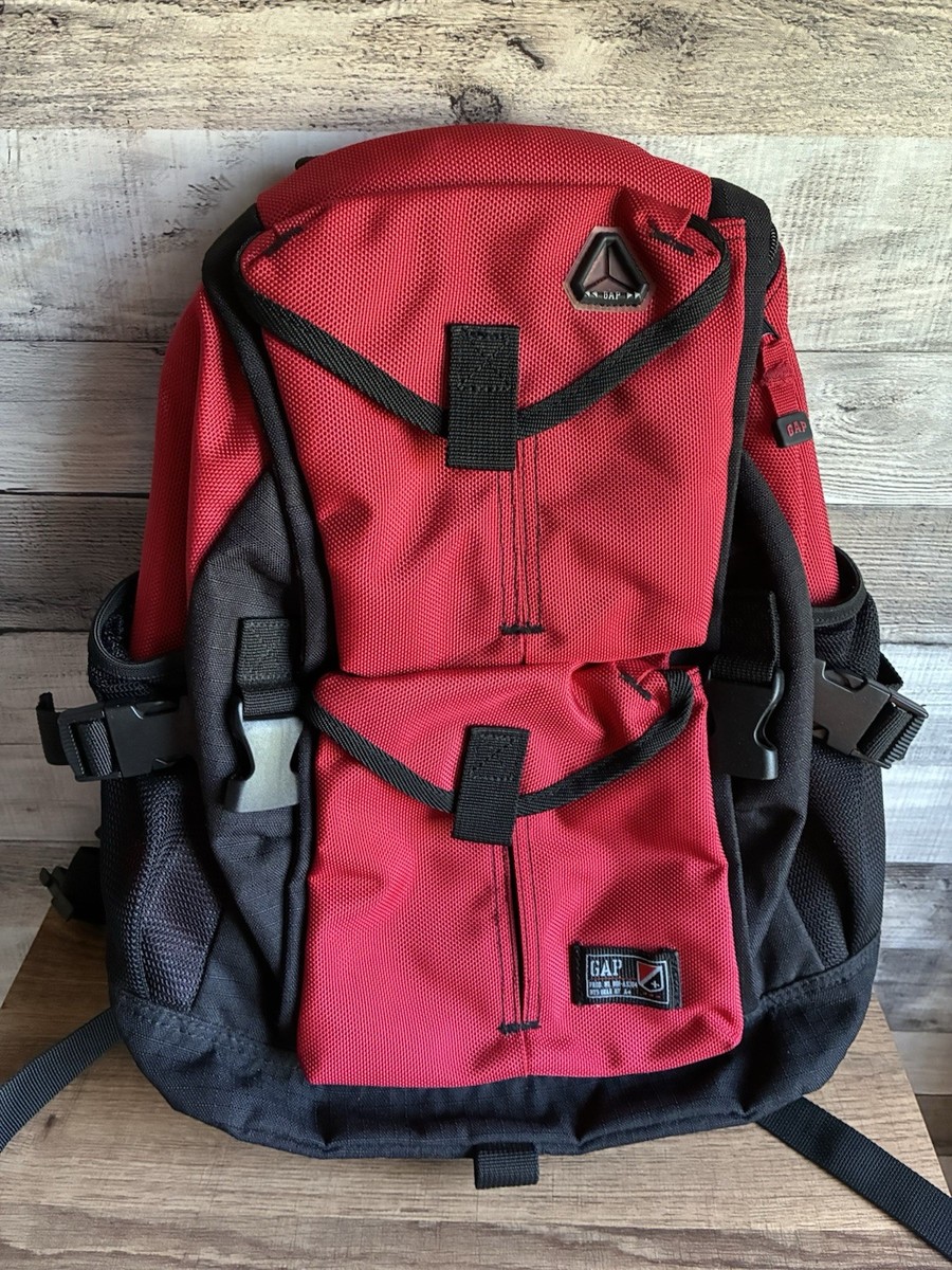 OLD GAP tactical bag メッセンジャー Vintage GAP Sling Cross Body Backpack Red Early 2000's Y2K