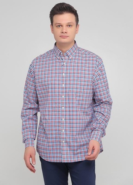 Men Gant Shirt Pink Cotton 44 / XXL / 52