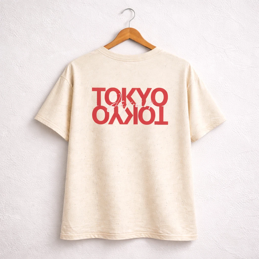 Tokyo Japan Urban Aesthetic T-Shirt |Anime-Inspired Unisex Streetwear Size-L