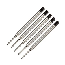 Parker Style Ballpoint Pen Refills by Sheaffer , Black Medium, 5 Pack, Germany