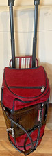 Brighton Rolling Duffle Weekender Bag Ruby Re...
