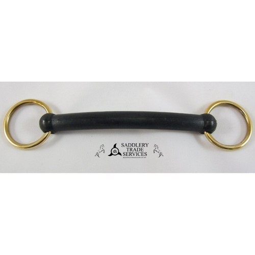 IN-HAND NYLON BIT BRASS RINGS 3.5" 4" 4.5" 5" 5.5" INHAND SHOWING *FREE POSTAGE* - Picture 1 of 3