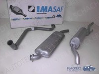 Imasaf Auspuffanlage Komplett FüR Bmw 5Er E34+Touring 525 Td+Tds O.Kat 1991-1997