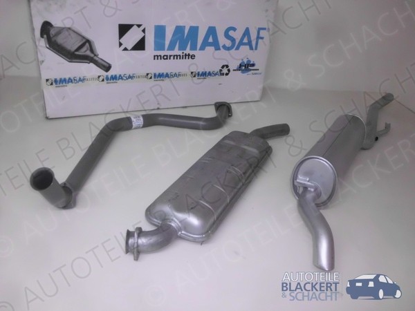 Imasaf Auspuffanlage Komplett FüR Bmw 5Er E34+Touring 525 Td+Tds O.Kat 1991-1997-image