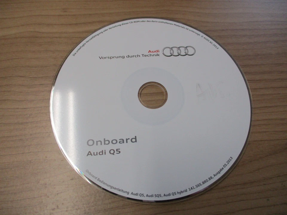 BORDBUCH Audi Q5 8R Bedienungsanleitung Infotainment MMI Onboard CD 1415658R088 - Bild 2 von 4