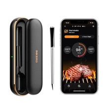 Wireless Meat Thermometer, Smart Bluetooth Grill Probe, IP67 Waterproof