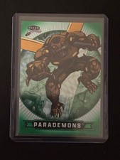 2025 Upper Deck Fleer Brilliant Superman Parademons 87 Green Kryptonite 499