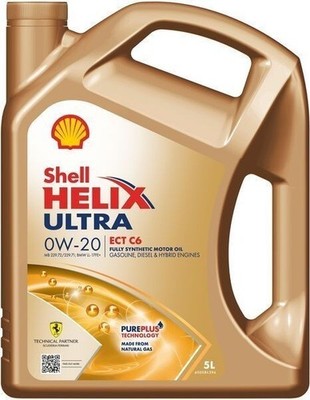 Shell Helix Ultra ECT C5/C6 0W20 Motoröl Vollsynthetisch Diesel Benzin 5L