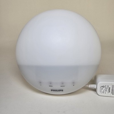 Philips HF3520 Wake-Up Light Sunrise Alarm Clock Tested Working Sleep Light