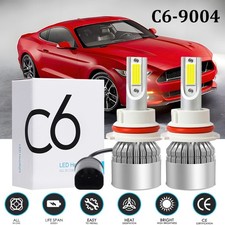 2x 6000K 9004 LED Headlight for Dodge RAM 1500 2500 3500 1994-2001 High Low Beam