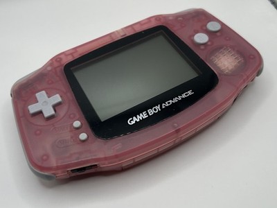 Nintendo Game Boy Advance AGB-001 Pink Handheld System Console