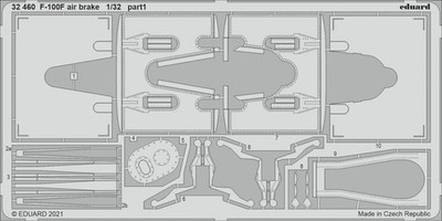 F-100F air brake - Trumpeter - / 1:32 - Eduard 32460