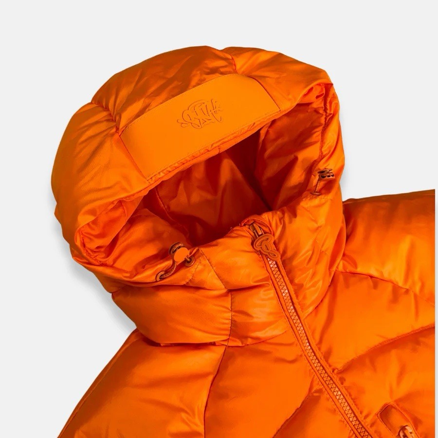 SYNA World Wave Puffer Jacket Orange Small Brand New RRP £350