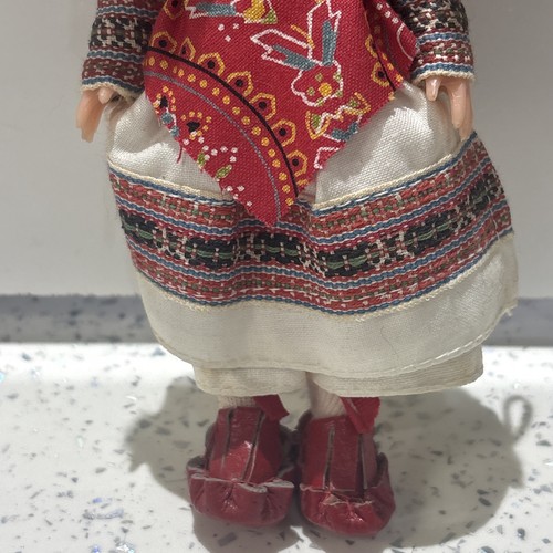 Vintage "Croatian Doll" In Traditional Dress - 18cm, Box, Vinyl - VGC - Picture 8 of 14
