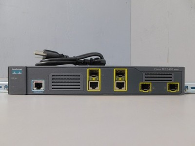 Cisco ME 3400G Series Gigabit Network Switch ME-3400G-2CS-A 