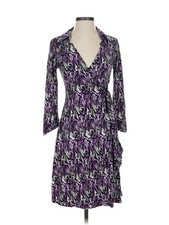 Nine West Women Purple Cocktail Dress S Petites