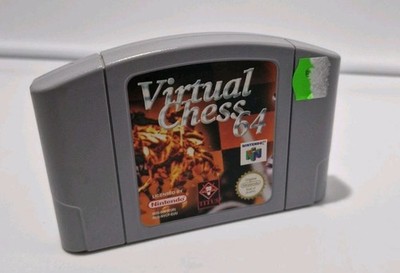 Virtual Chess 64 - Nintendo 64 Modul Cartridge- Zustand Gut Getestet