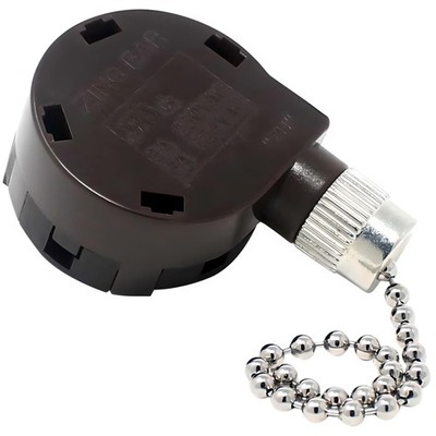 Zing Ear ZE-268S5 4 Speed 4 Way 5 Wire Rotary Speed Control Pull Chain Switch...
