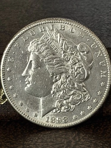 New Listing1898 S Morgan Silver Dollar $1 Circulated Business Strike Uncertified